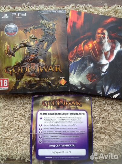 Продам коллекционную игру PS3 Gold of war