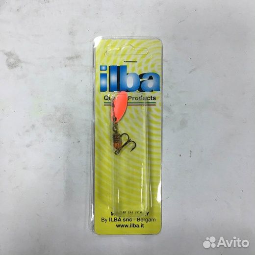 Блесна ilba Lungo fluo №1 (3г) Fluororange