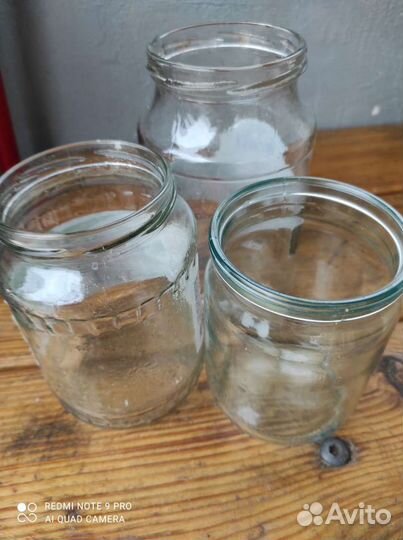 Банки от 0;5 до0,7 литра