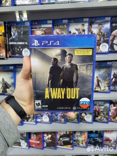 A Way Out PS4 Диск