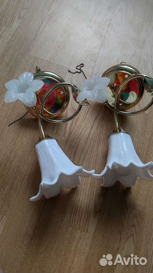 Люстра и 2 бра