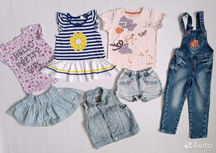 Пакет одежды для девочки 92 98