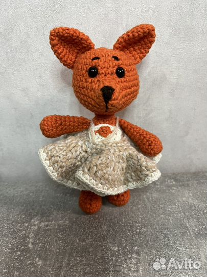 Мягкая игрушка лисенок