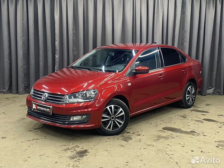 Volkswagen Polo 1.6 AT, 2015, 157 000 км
