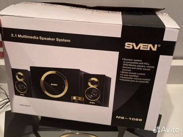 Колонки акустика sven MS-1086 объявление продам