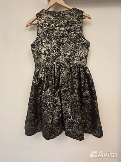 Женское платье парчовое