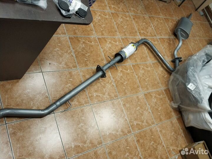 Глушитель в сборе Lanos