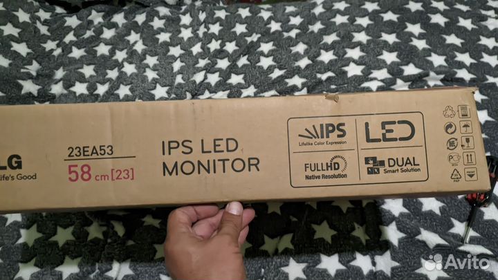 LG монитор IPS led 23EA53 23 дюйма