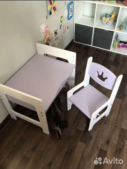 Растущий стол+стул