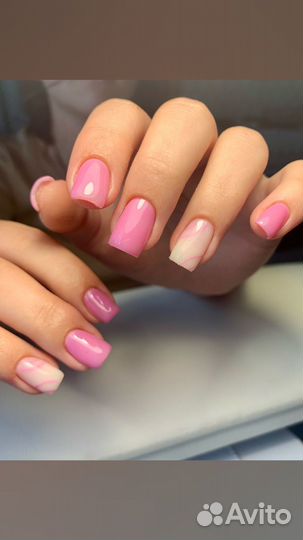 Маникюр покрытие гель лак