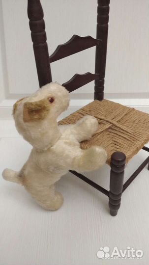 Винтажная собачка Steiff 1960 года