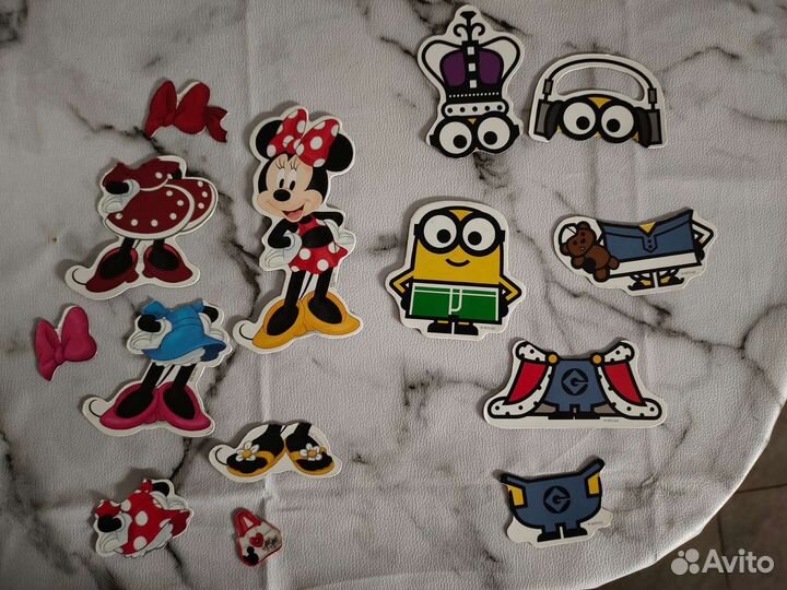 Магнитные куклы с одеждой