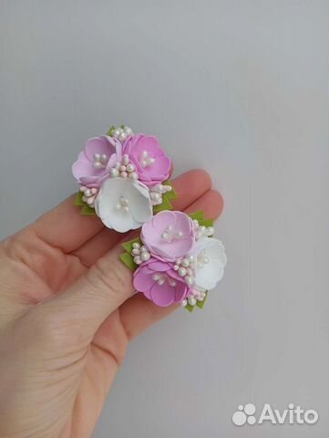 Бантики цветочки