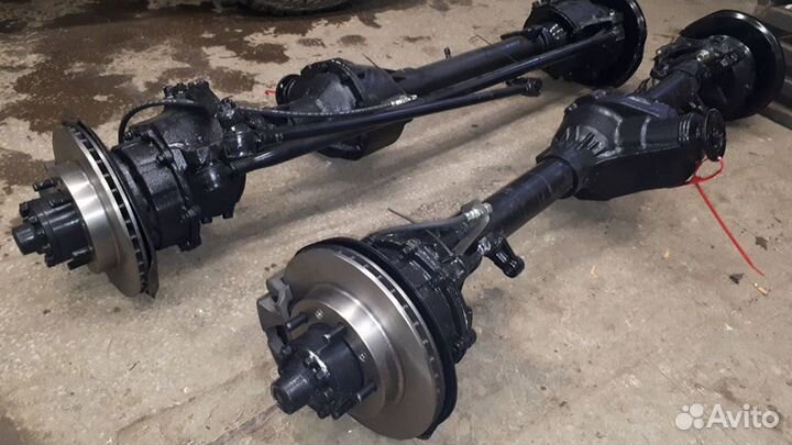 Передний мост на УАЗ 469 452 военный редукторный