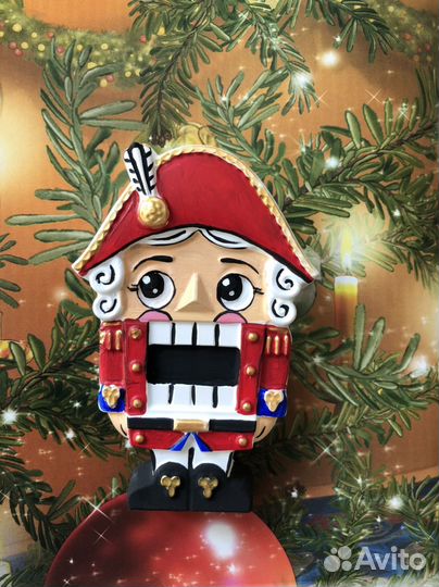 Елочная игрушка Щелкунчик(авито-доставка)