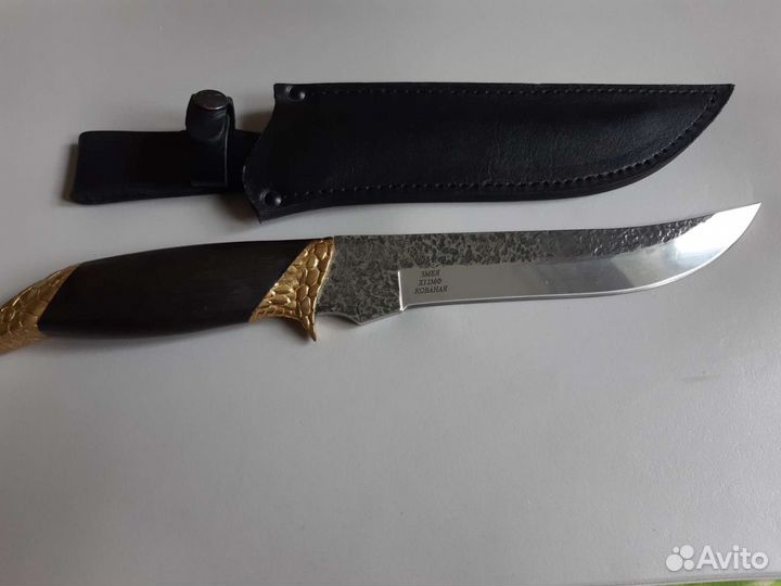 Нож Змея кованный, коллекционный