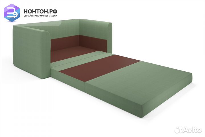 Диван откидной Ассоль зеленый