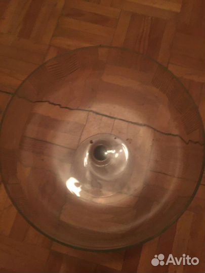 Ваза для фруктов хрусталь