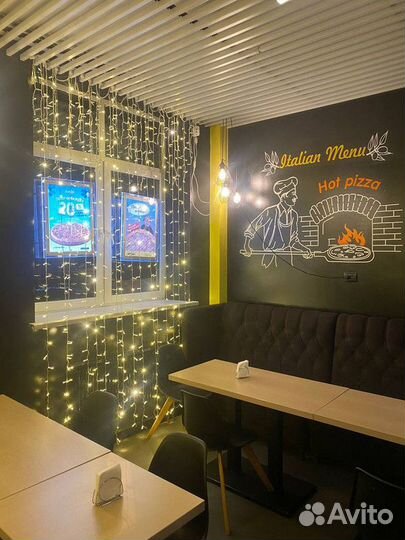 Бизнес кафе и точек доставки пиццы и суши