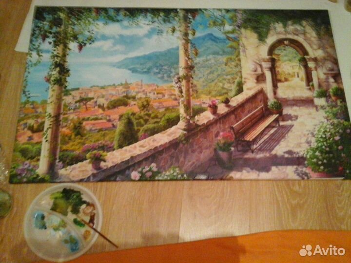 Картины нефтью