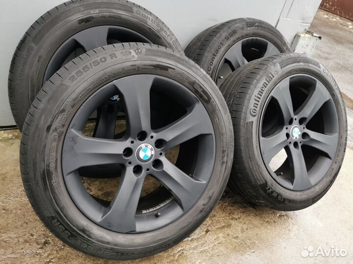 Колеса Летние BMW X5/ X6 R19 Чёрный Мат