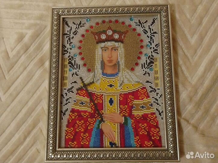 Икона из бисера