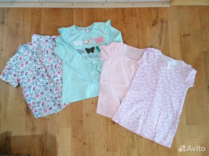 Пакет вещей на девочку с 116 по 122