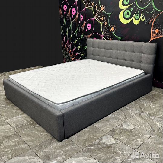 Кровать с подъемным механизмом двухспальная