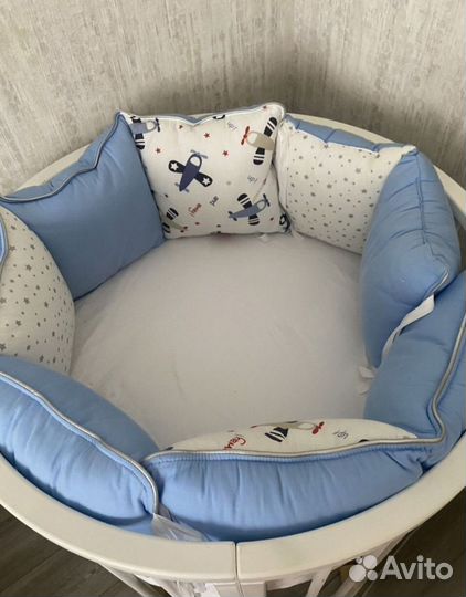 Бортики в детскую кроватку