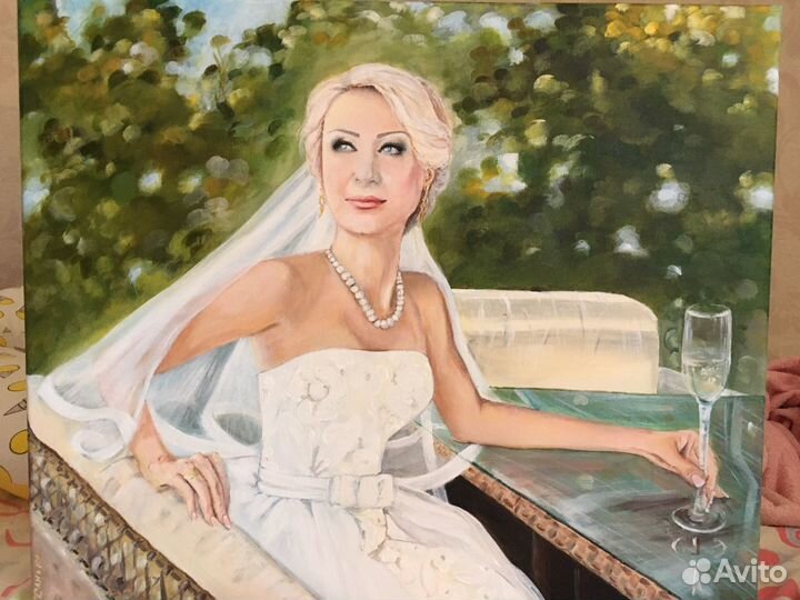 Портрет по фото, картины на заказ