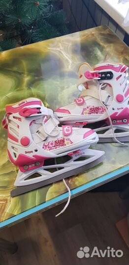 Коньки раздвижные. Состояние отличное