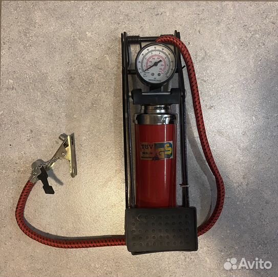 Насос автомобильный ножной