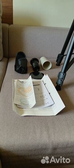 Зрительная труба Ultima 80 прямая +штатив торг