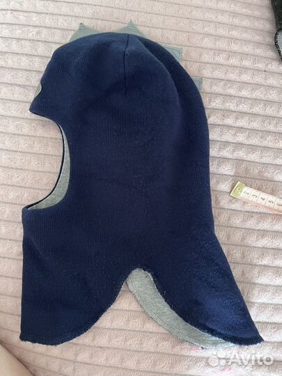 Шапка шлем для мальчика демисезонная