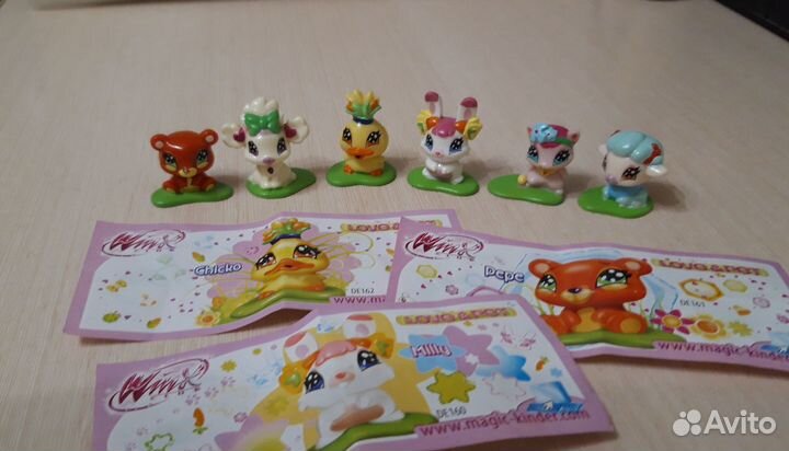 Киндер питомцы Винкс Winx