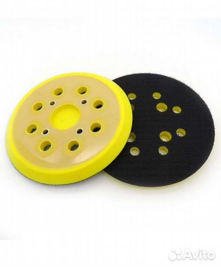 Подошва для шлифмашин 125 мм., 4 отверстия