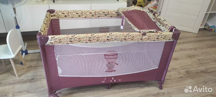 Детская кровать манеж