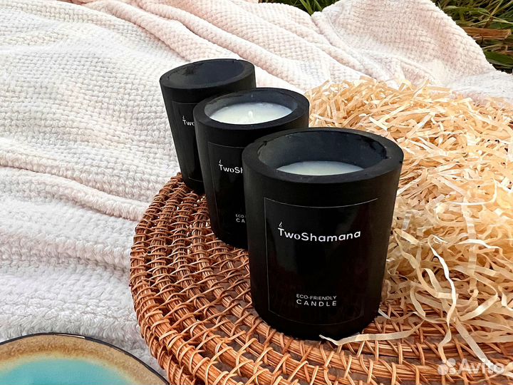 Ароматическая свеча - набор 3 шт