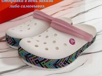 Шлепки женские crocs