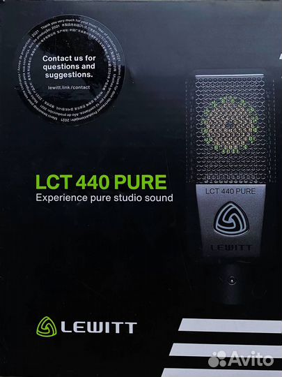 Студийный микрофон Lewitt LCT 440 pure