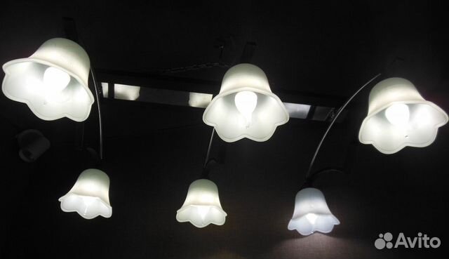 Люстра Элмастер 12010WI/6+WN+WT венге+хром