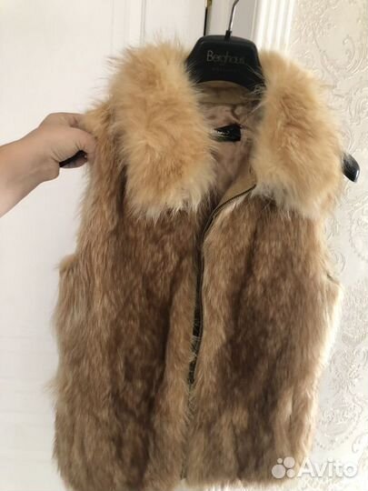 Жилет из лисы