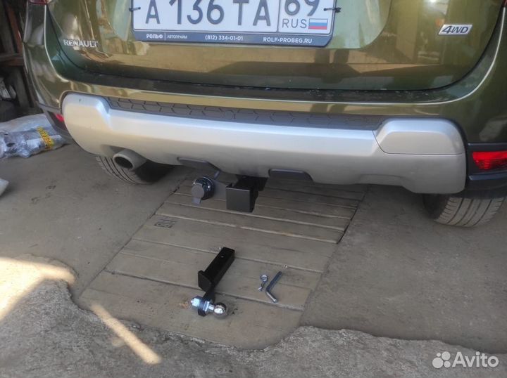 Фаркоп для Рено (Renault ) с установкой Тверь