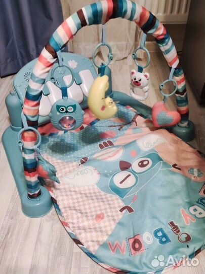 Музыкальный коврик с пианино