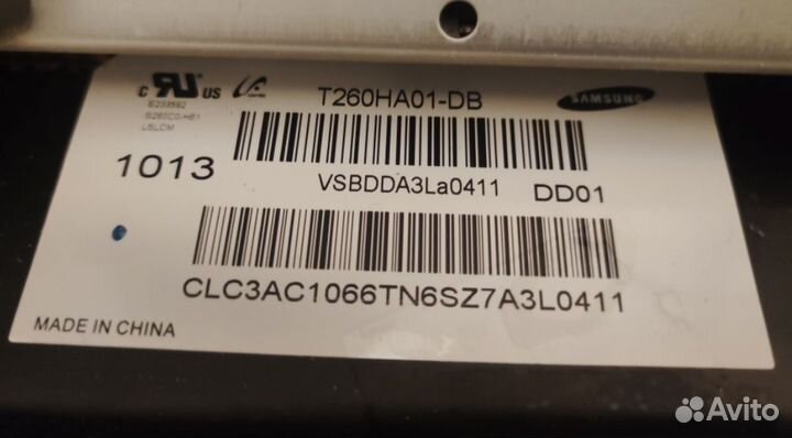 Матрица t260ha01-db le26c350