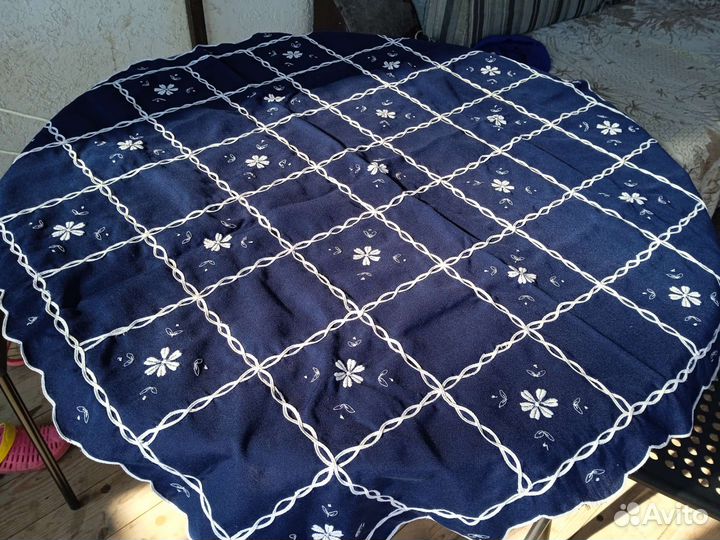 Скатерти чайные. Винтаж. Ришелье