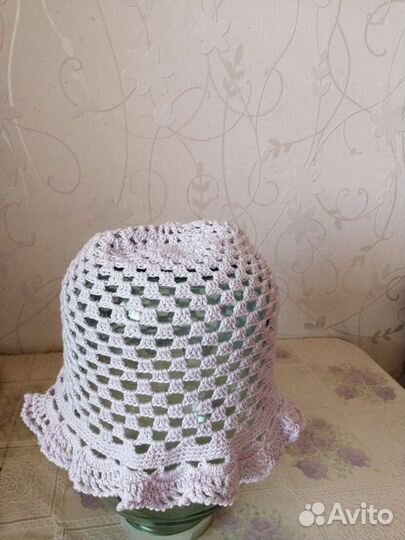 Летние шапочки на девочку