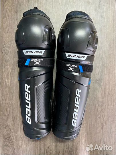 Щитки хоккейные Bauer S24 X INT 13