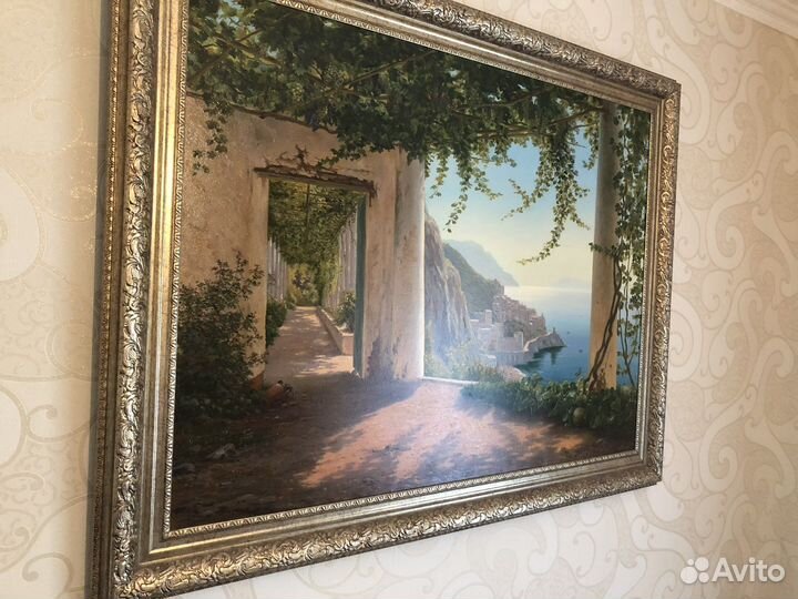 Картина маслом «Виды Амальфи» Долгополый А. А