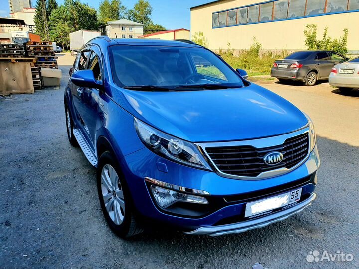 Пороги на kia sportage 3